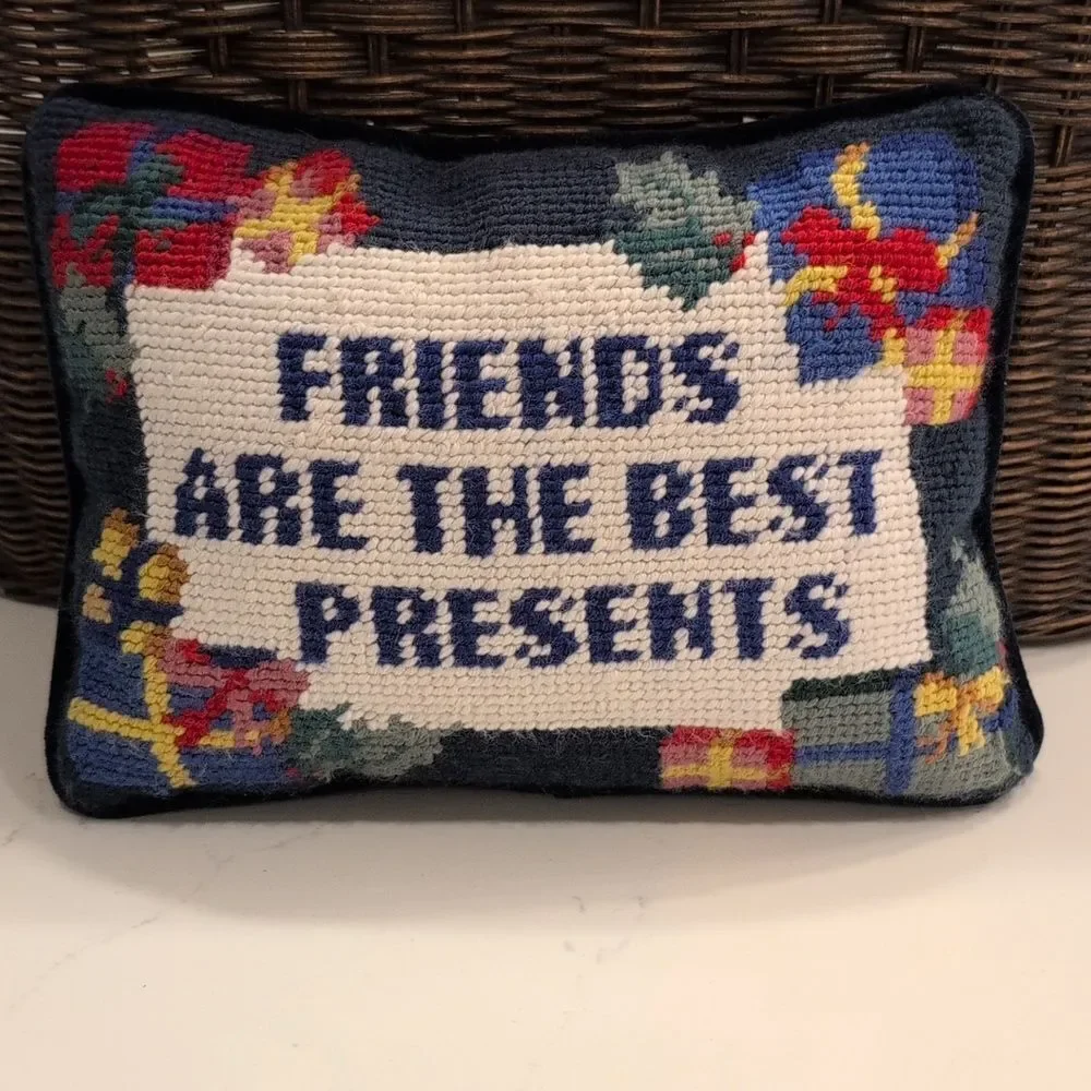 Decorative Needlepoint Pillow 